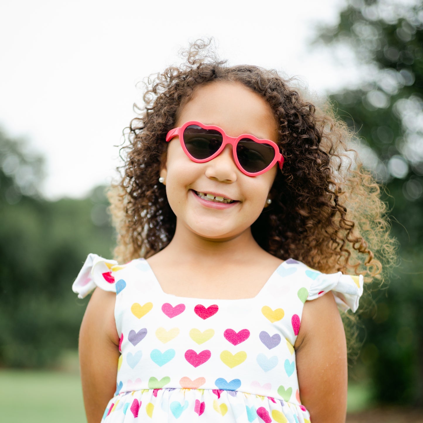 Non-Polarized Heart Sunglasses | Queen of Hearts