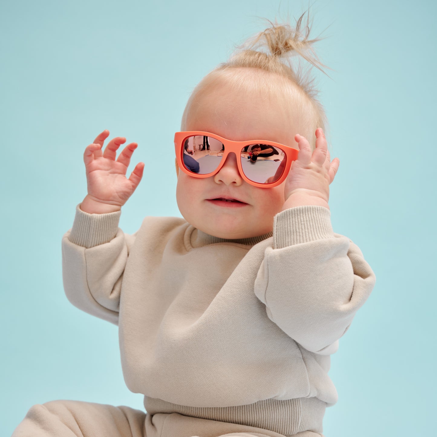 Polarized Navigator Sunglasses | Perfectly Papaya - Babiators Canada