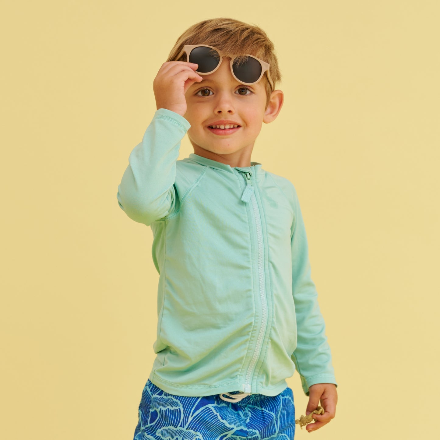 The Eco Collection Keyhole Sunglasses | Soft Sand