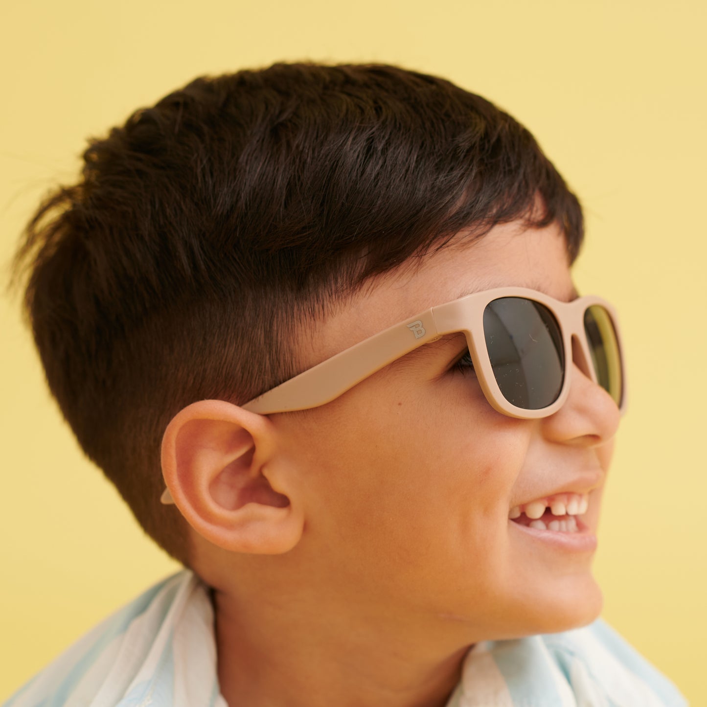 The Eco Collection Navigator Sunglasses | Soft Sand - Babiators Canada