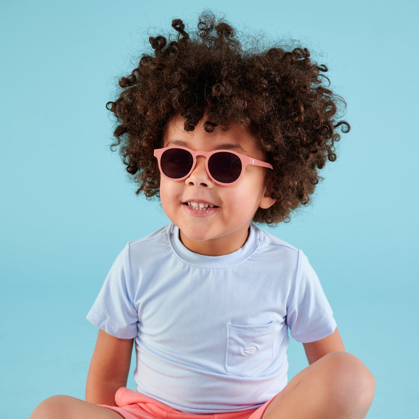The Eco Collection Keyhole Sunglasses | Seashell Pink - Babiators Canada