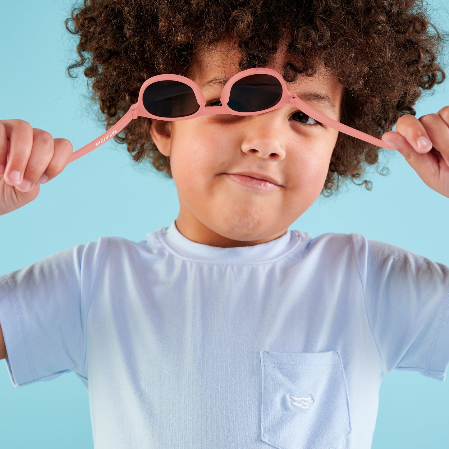 The Eco Collection Keyhole Sunglasses | Seashell Pink - Babiators Canada