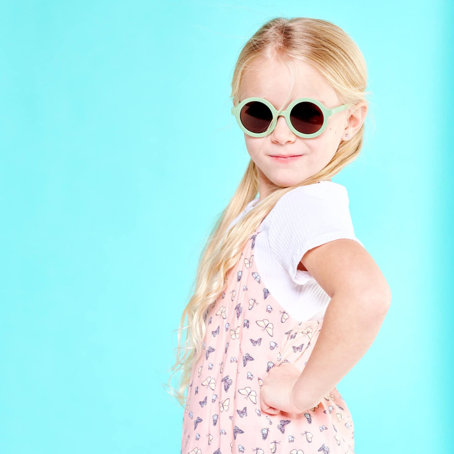 Euro Round Sunglasses | "All The Rage Sage" - Babiators Canada