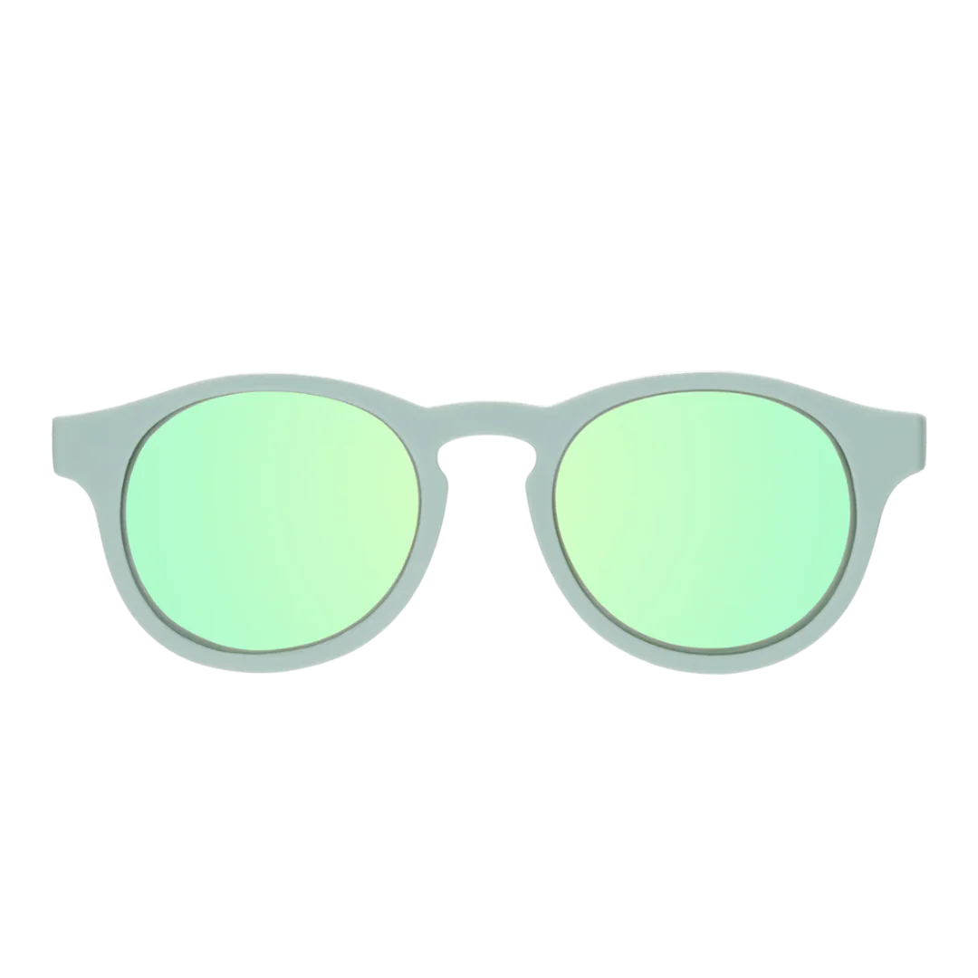 Polarized Keyhole Sunglasses | Seafoam Blue