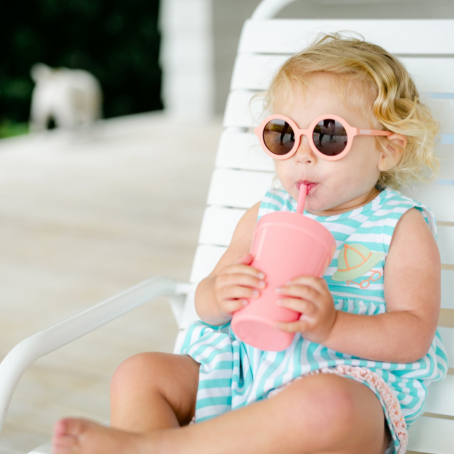 Ltd Euro Round Sunglasses "Peachy Keen'' - Babiators Canada