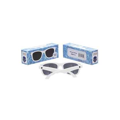 Non-Polarized Navigator Sunglasses | Wicked White