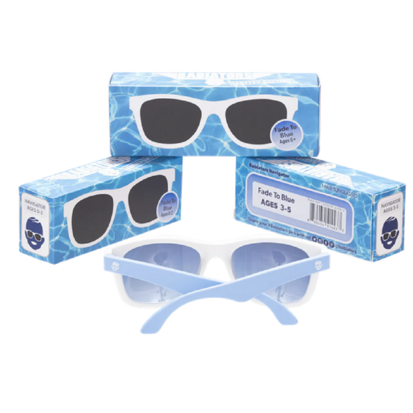 Non-Polarized Navigator Sunglasses | Fade to Blue