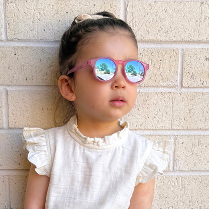 Non-Polarized Keyhole Sunglasses | Fuchsia Haze - Babiators Canada