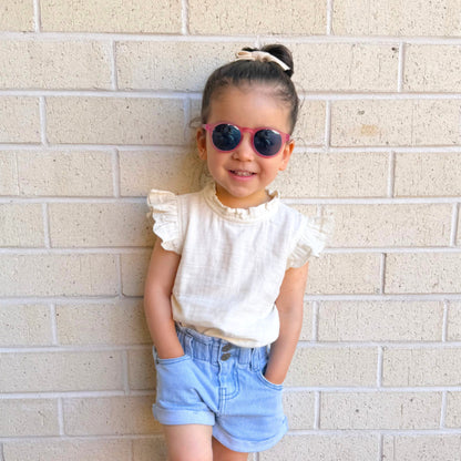 Non-Polarized Keyhole Sunglasses | Fuchsia Haze - Babiators Canada