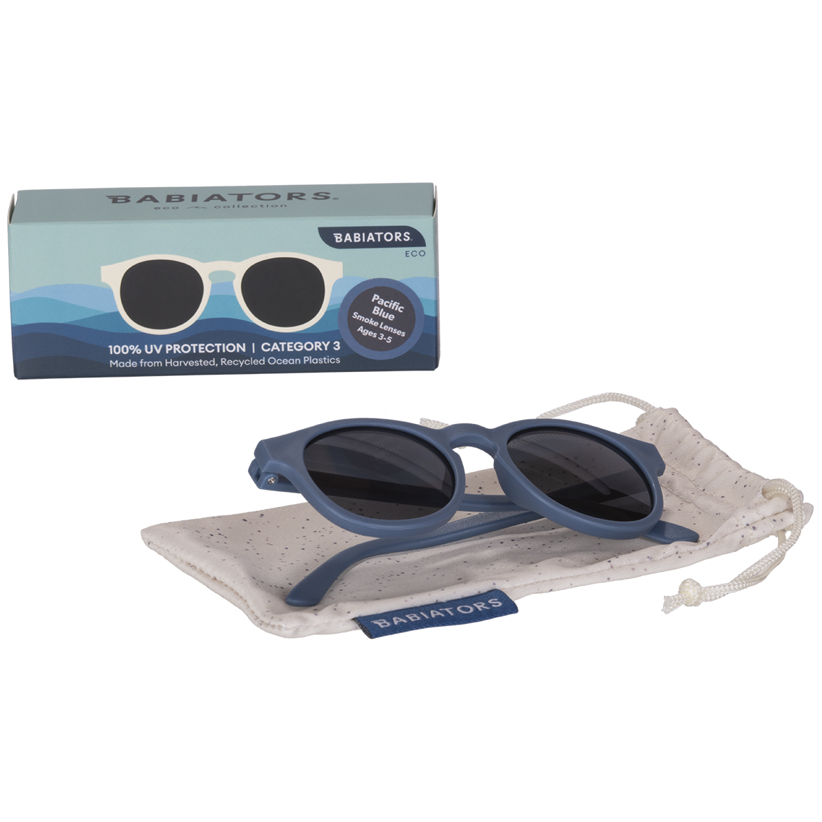 The Eco Collection Keyhole Sunglasses | Pacific Blue - Babiators Canada