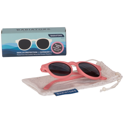 Limited Edition | The Eco-Line Keyhole Sunglasses | Seashell Pink