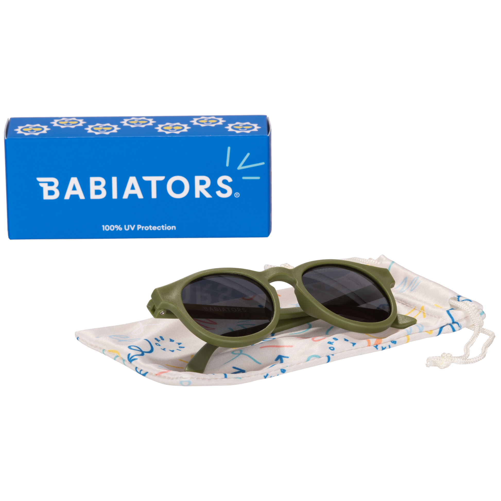 The Eco Collection Keyhole Sunglasses | Wild Moss - Babiators Canada