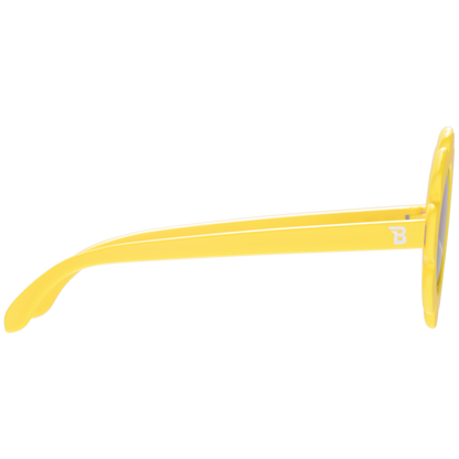 Hang Tag Flower Sunglasses | Neon Yellow - Babiators Canada