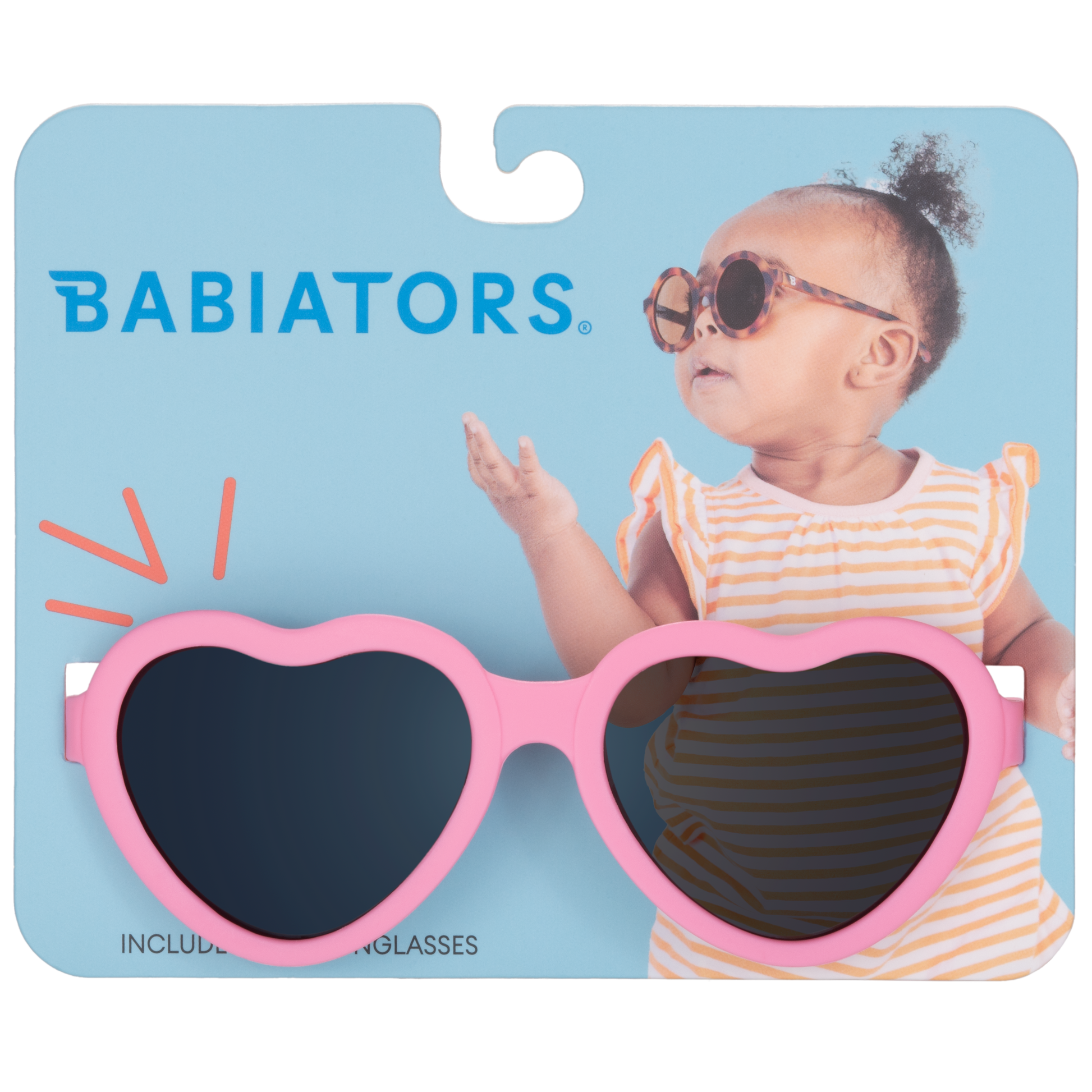 Hang Tag Heart Sunglasses | Candy Pink - Babiators Canada