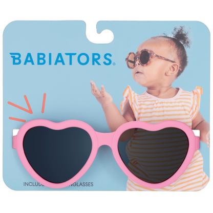 Hang Tag Heart Sunglasses | Candy Pink - Babiators Canada