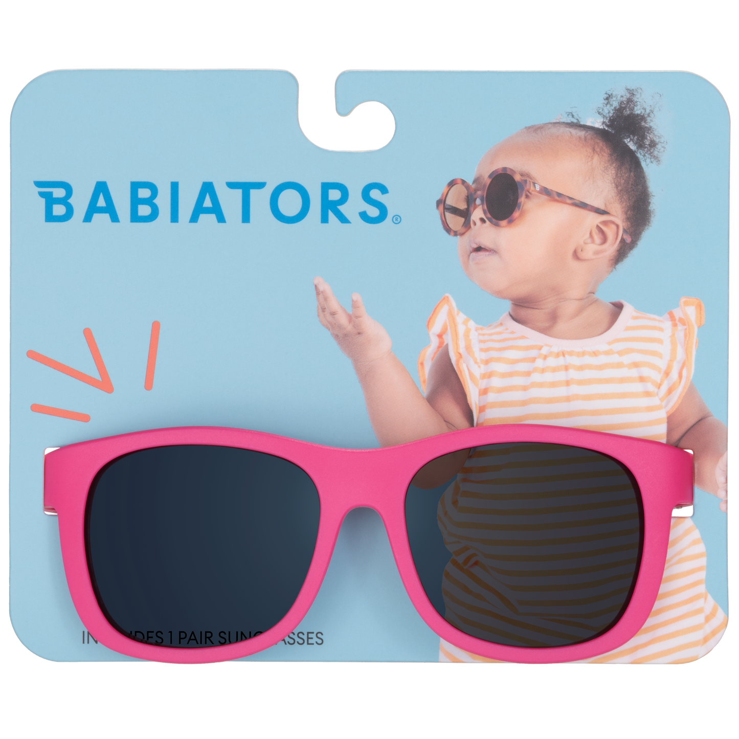 Hang Tag Navigator Sunglasses | Hot Magenta - Babiators Canada