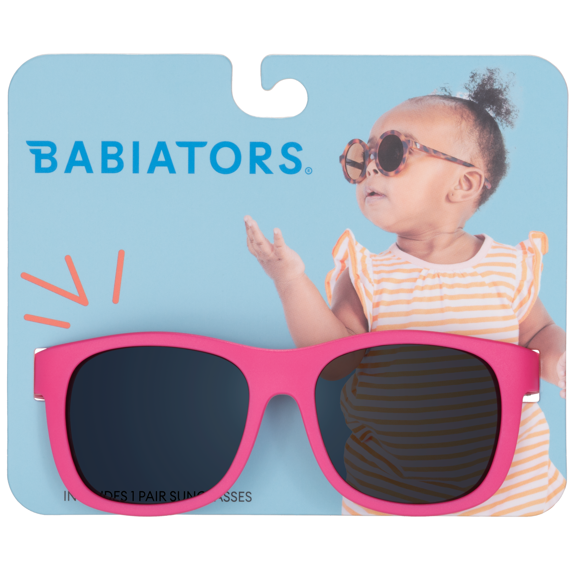 Hang Tag Navigator Sunglasses | Hot Magenta - Babiators Canada