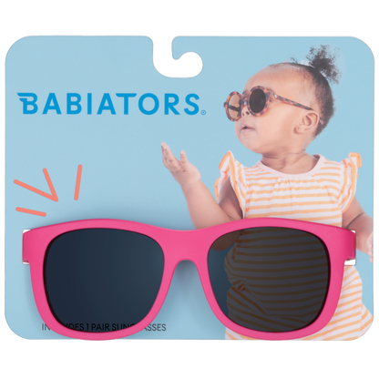 Hang Tag Navigator Sunglasses | Hot Magenta - Babiators Canada