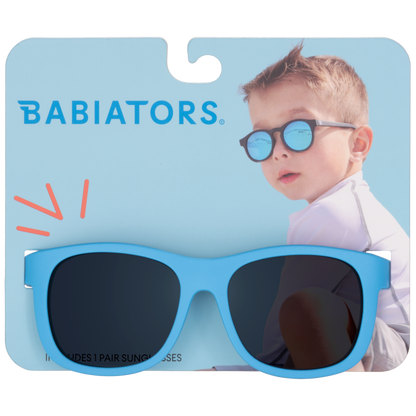 Hang Tag Navigator Sunglasses | Sky Blue - Babiators Canada