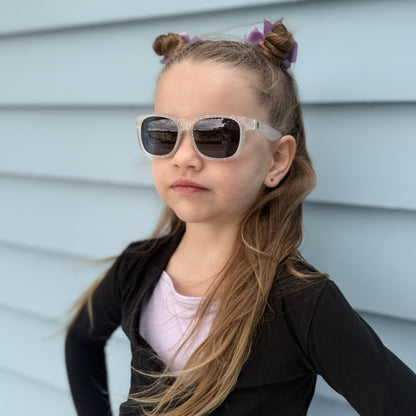 Non-Polarized Navigator Sunglasses | "Silver Shimmer" - Babiators Canada