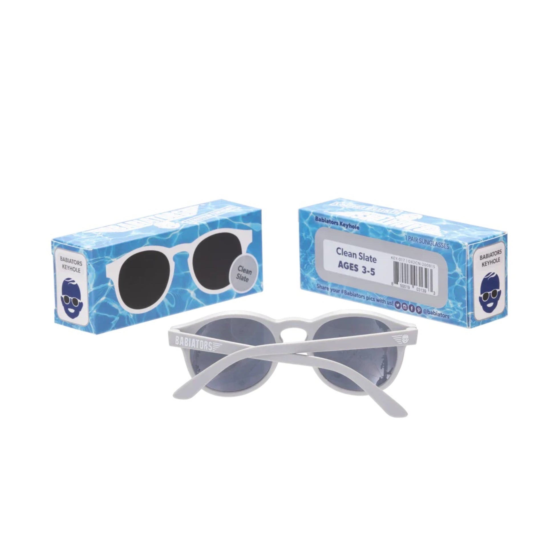 Non-Polarized Keyhole Sunglasses | "Clean Slate" - Babiators Canada