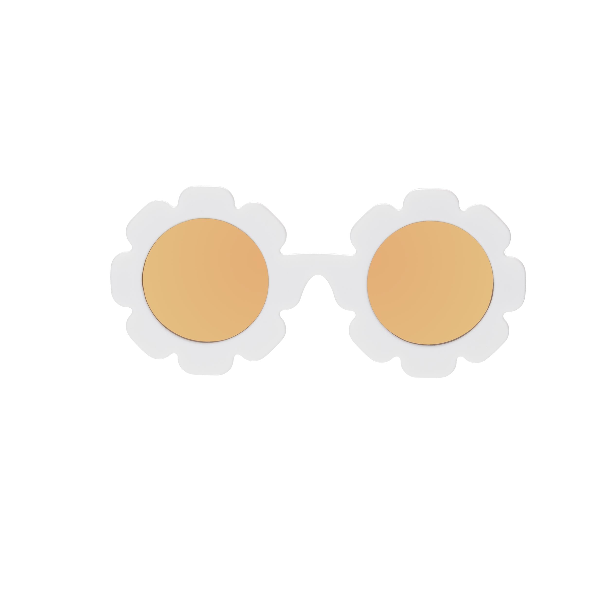 Toddler & Kid Daisy Sunglasses - White – oh baby!