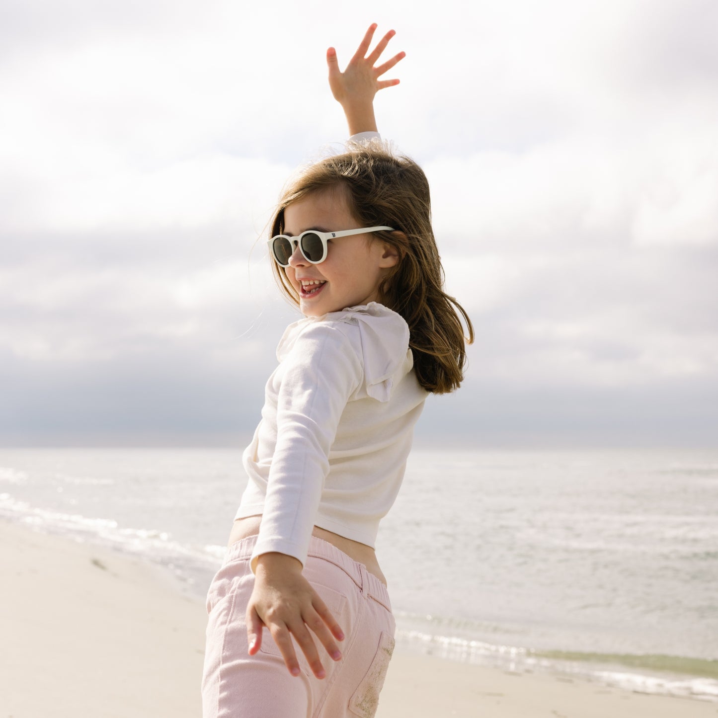 Non-Polarized Keyhole Sunglasses | Sweet Cream Amber Lenses - Babiators Canada