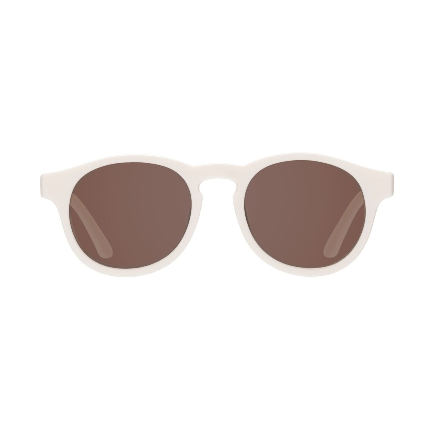 Non-Polarized Keyhole Sunglasses | Sweet Cream Amber Lenses