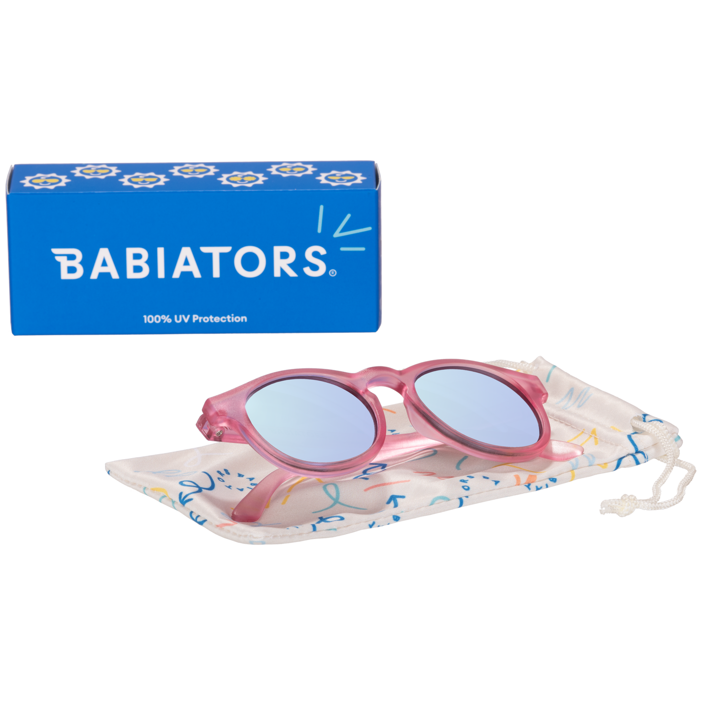 Non-Polarized Keyhole Sunglasses | Fuchsia Haze - Babiators Canada