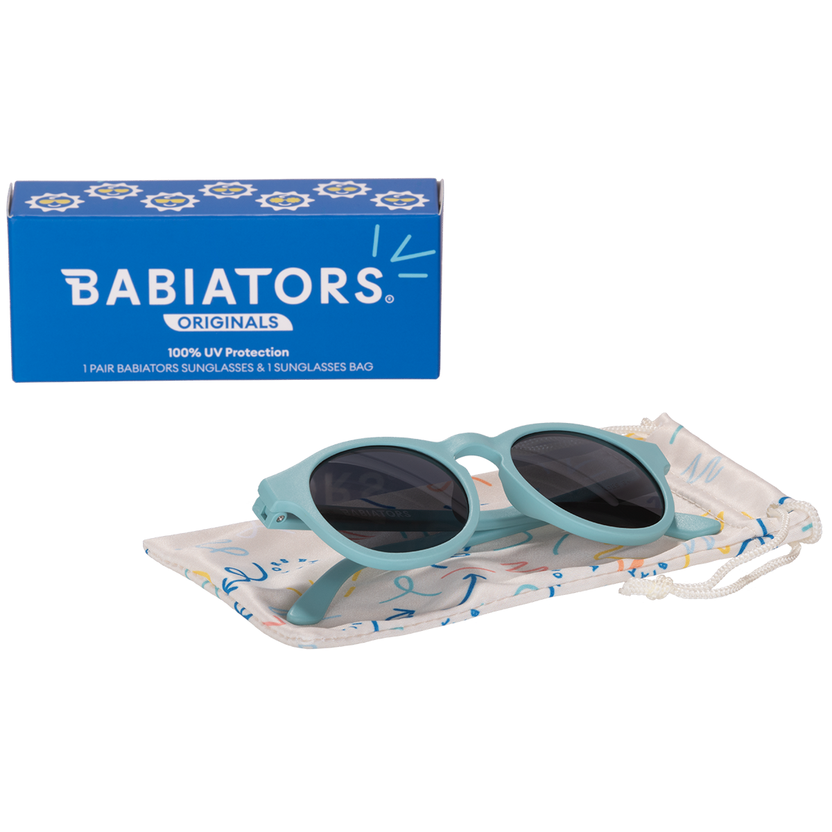 Non-Polarized Keyhole Sunglasses | Morning Glory - Babiators Canada