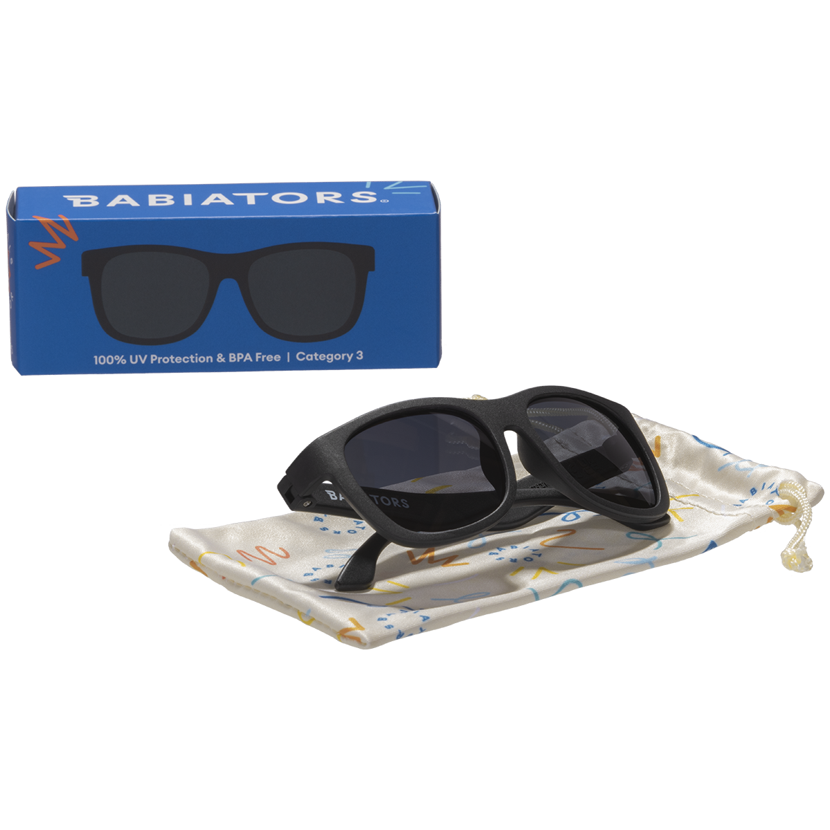 Polarized Navigator Sunglasses | Jet Black Smoke Lenses - Babiators Canada