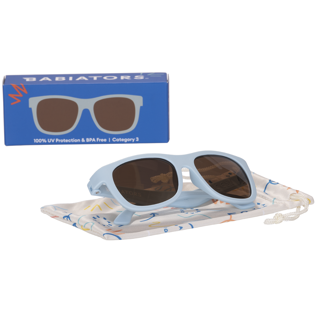 Non-Polarized Navigator Sunglasses | Baby Blue - Babiators Canada