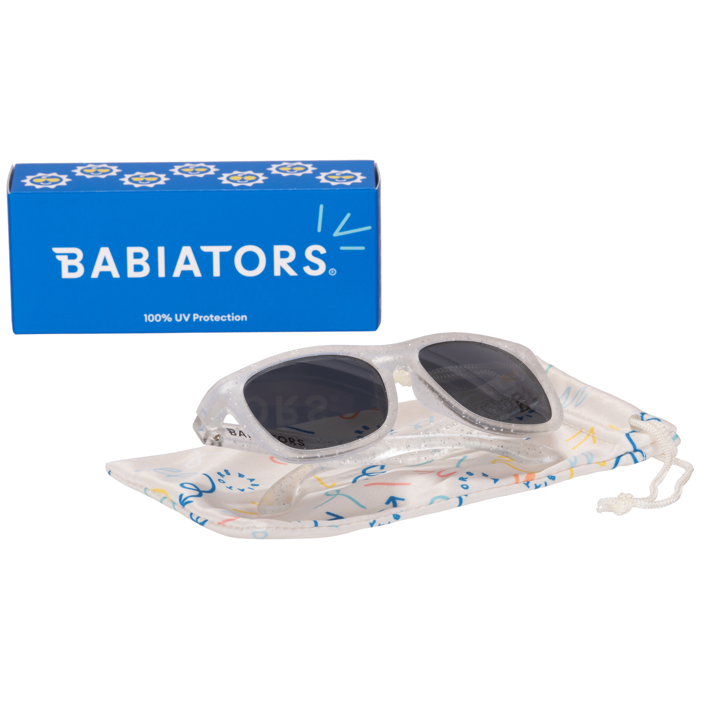 Non-Polarized Navigator Sunglasses | "Silver Shimmer" - Babiators Canada