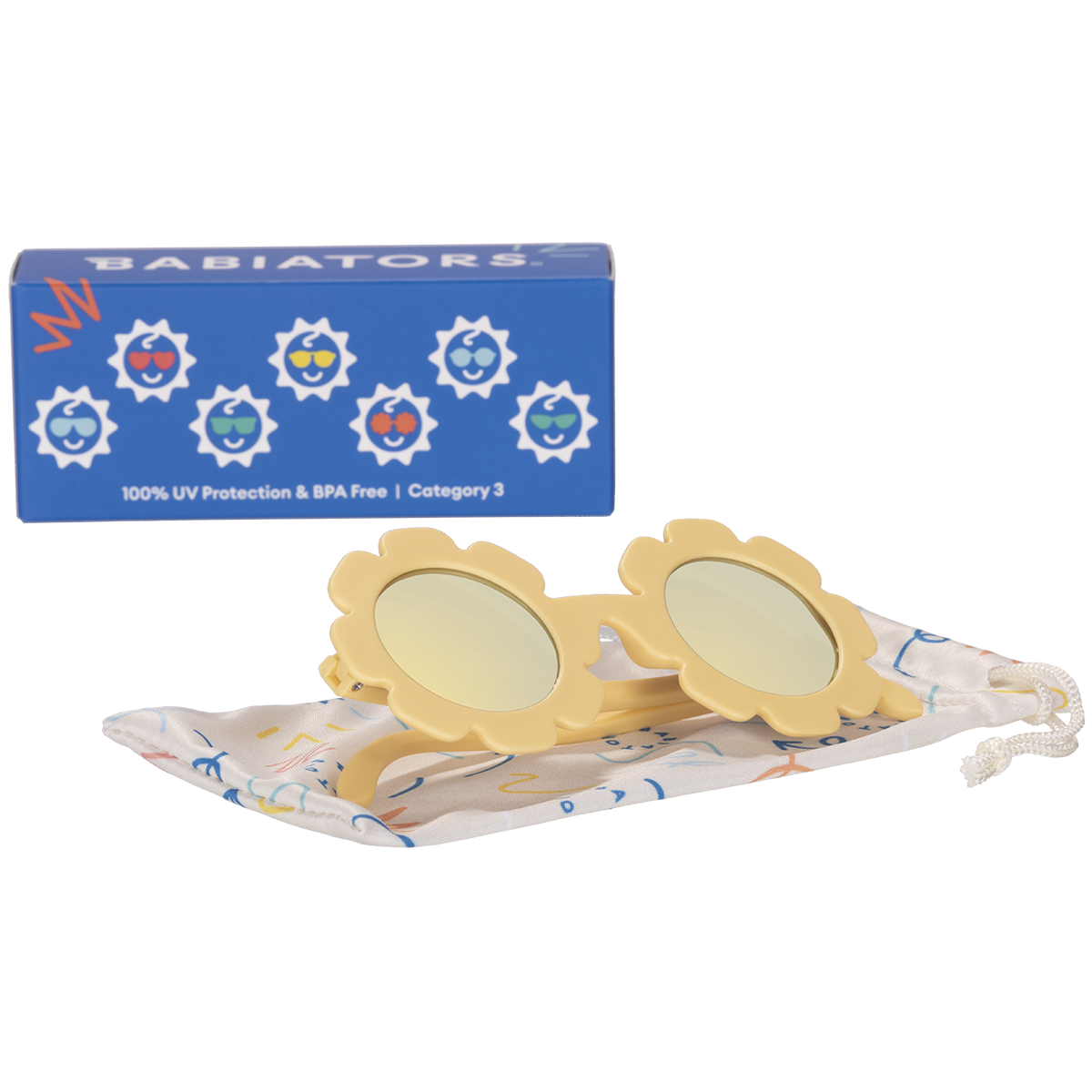 Polarized Flower Sunglasses | "Sun Ray" - Babiators Canada