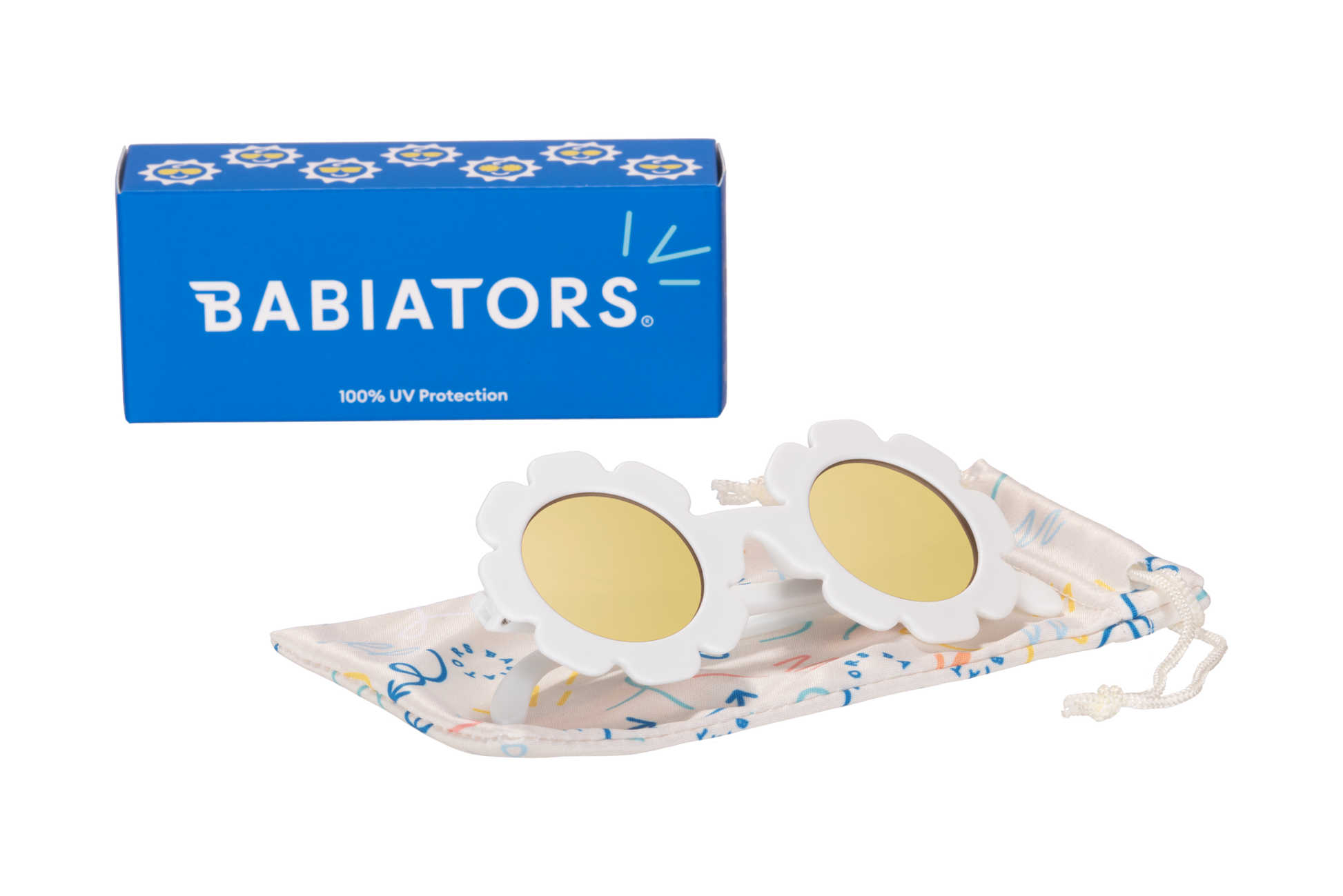 Polarized Flower Sunglasses | "White Daisy" - Babiators Canada