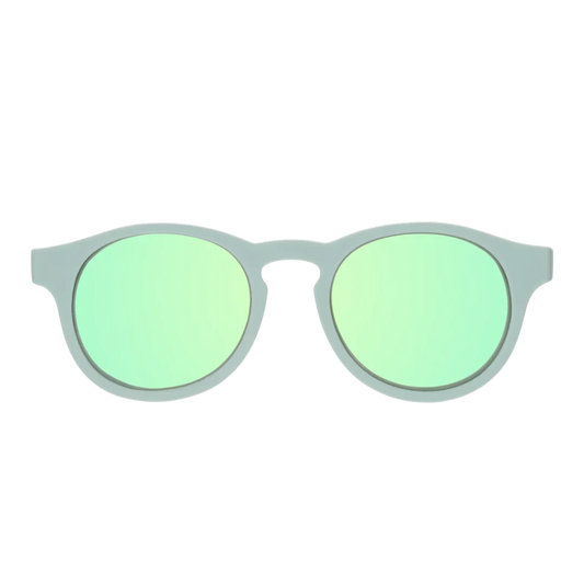 Polarized Keyhole Sunglasses | Seafoam Blue