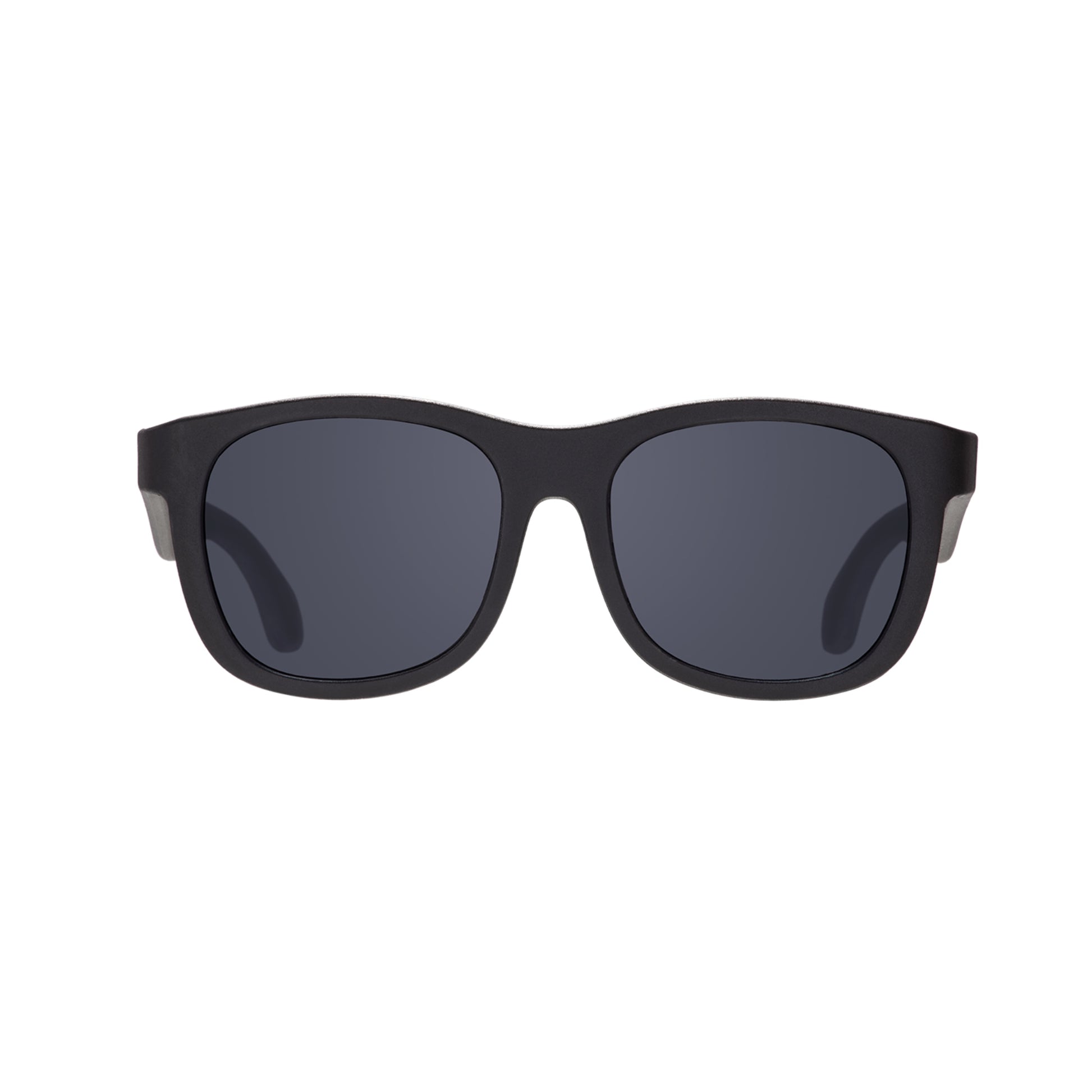 Polarized Navigator Sunglasses | Jet Black Smoke Lenses