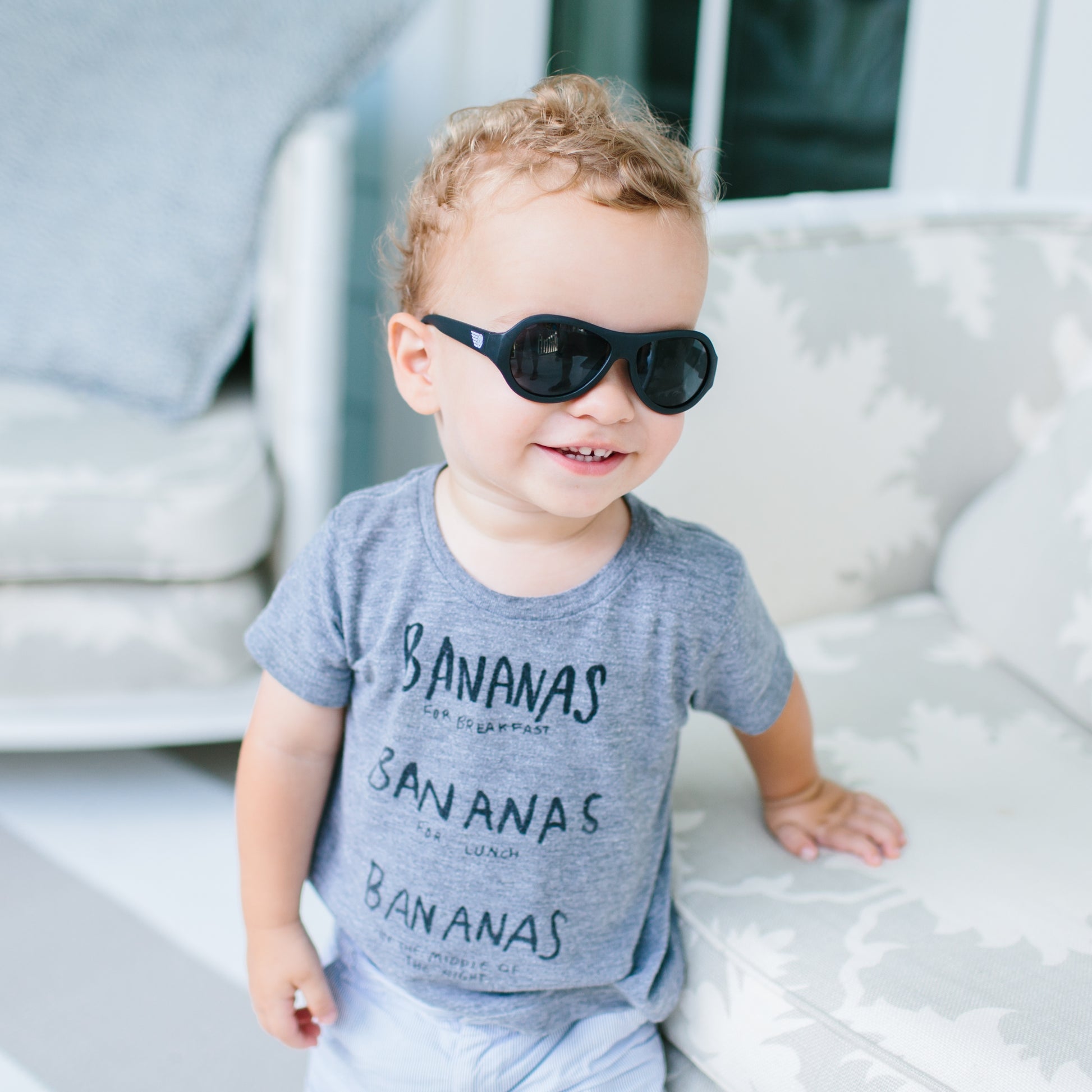 Non-Polarized Aviator Sunglasses Black Ops Black – Babiators Canada