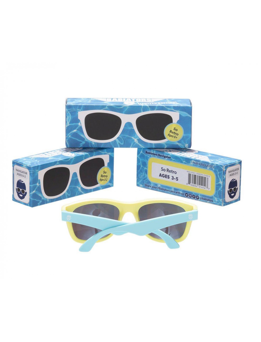 Non-Polarized Navigator Sunglasses | So Retro