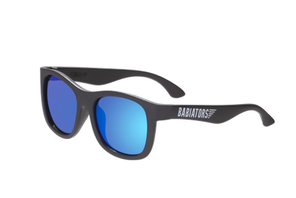 The Scout: Black Ops Navigator w/ Polarized dark blue mirror Sunglasses