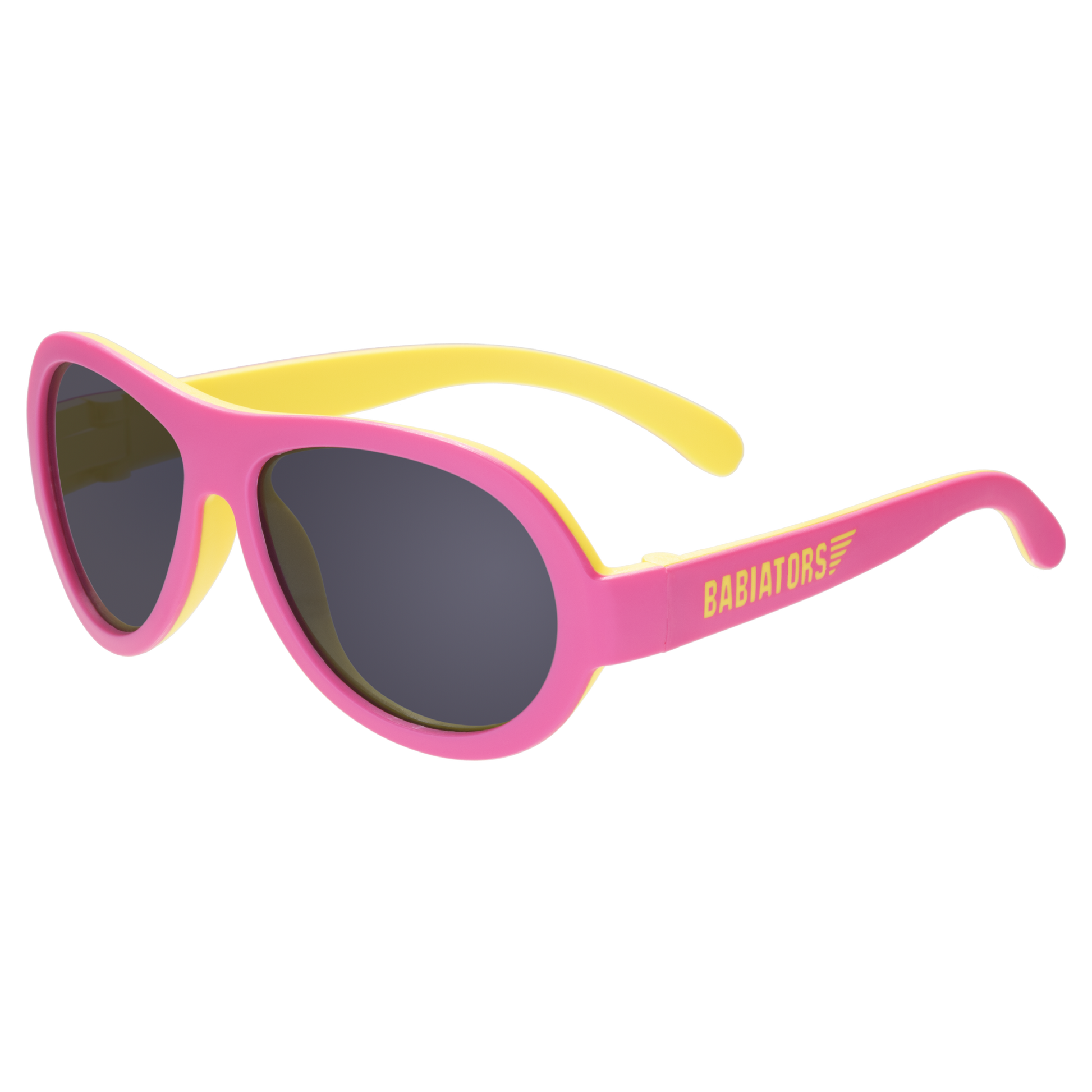 Two-toned Aviator/Non-polarized Sunglasses "Pink Lemonade"