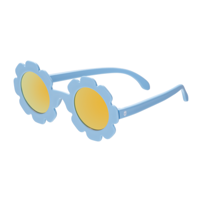 Limited Edition flowers non-polarized mirrored Sunglasses "The Wild Flower"