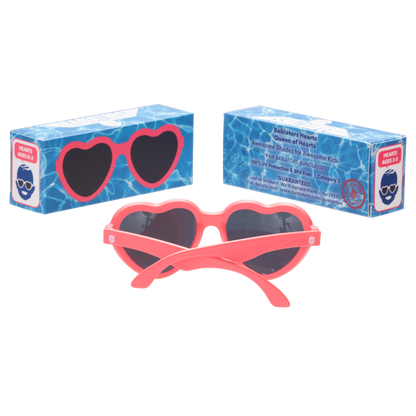 Heart Non-Polarized Sunglasses "Queen of hearts"