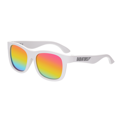 Ltd Solid Navigator Rainbow Lenses Sunglasses "Future's So Bright"