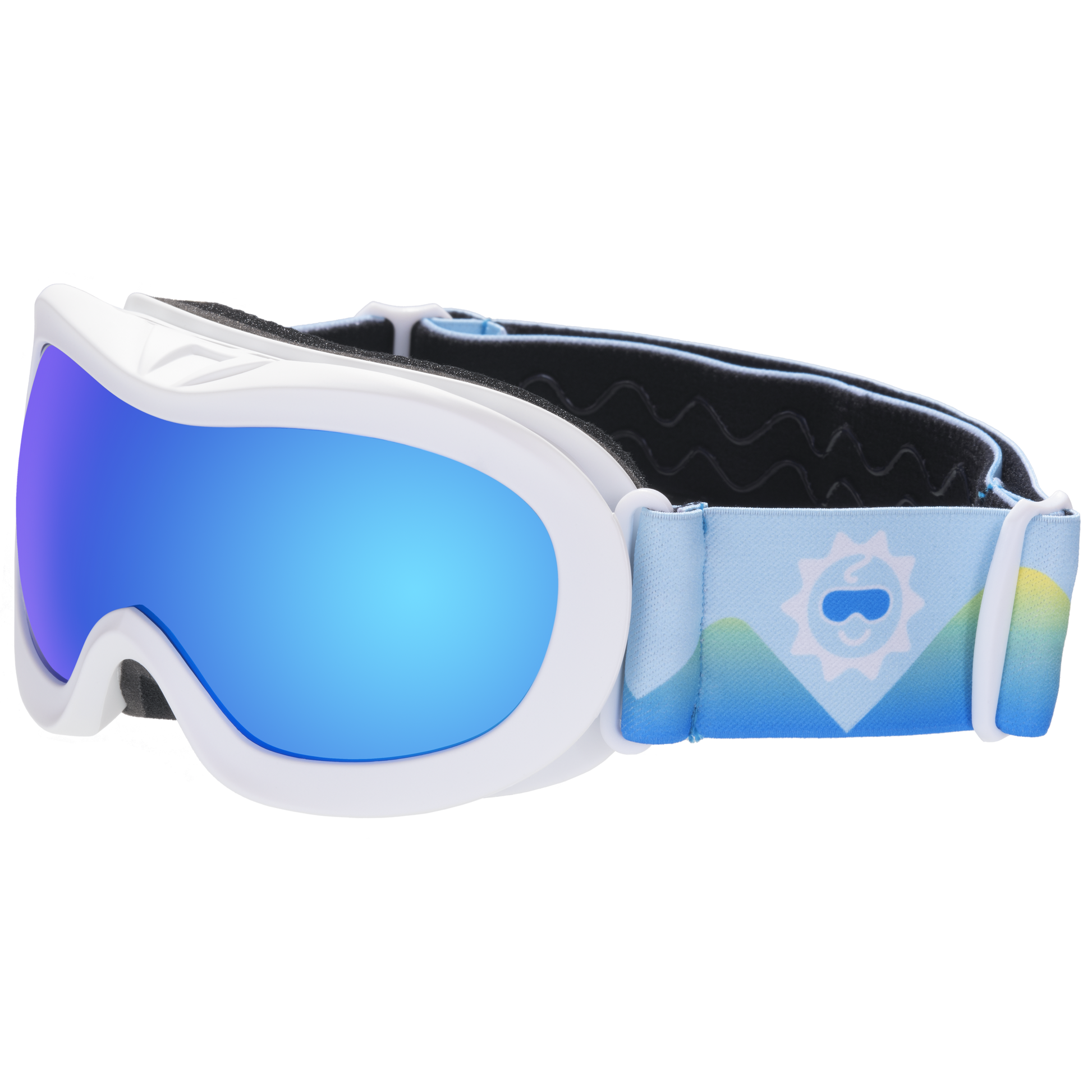 Ski Goggles - Arctic Blue / Fuschia Ski Goggles