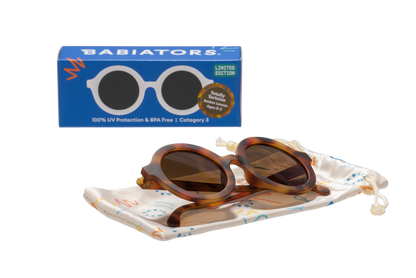 Totally Tortoise Euro Round Sunglasses